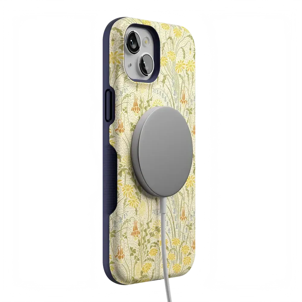 Boho Blooms | Golden Floral Case - Bansusa