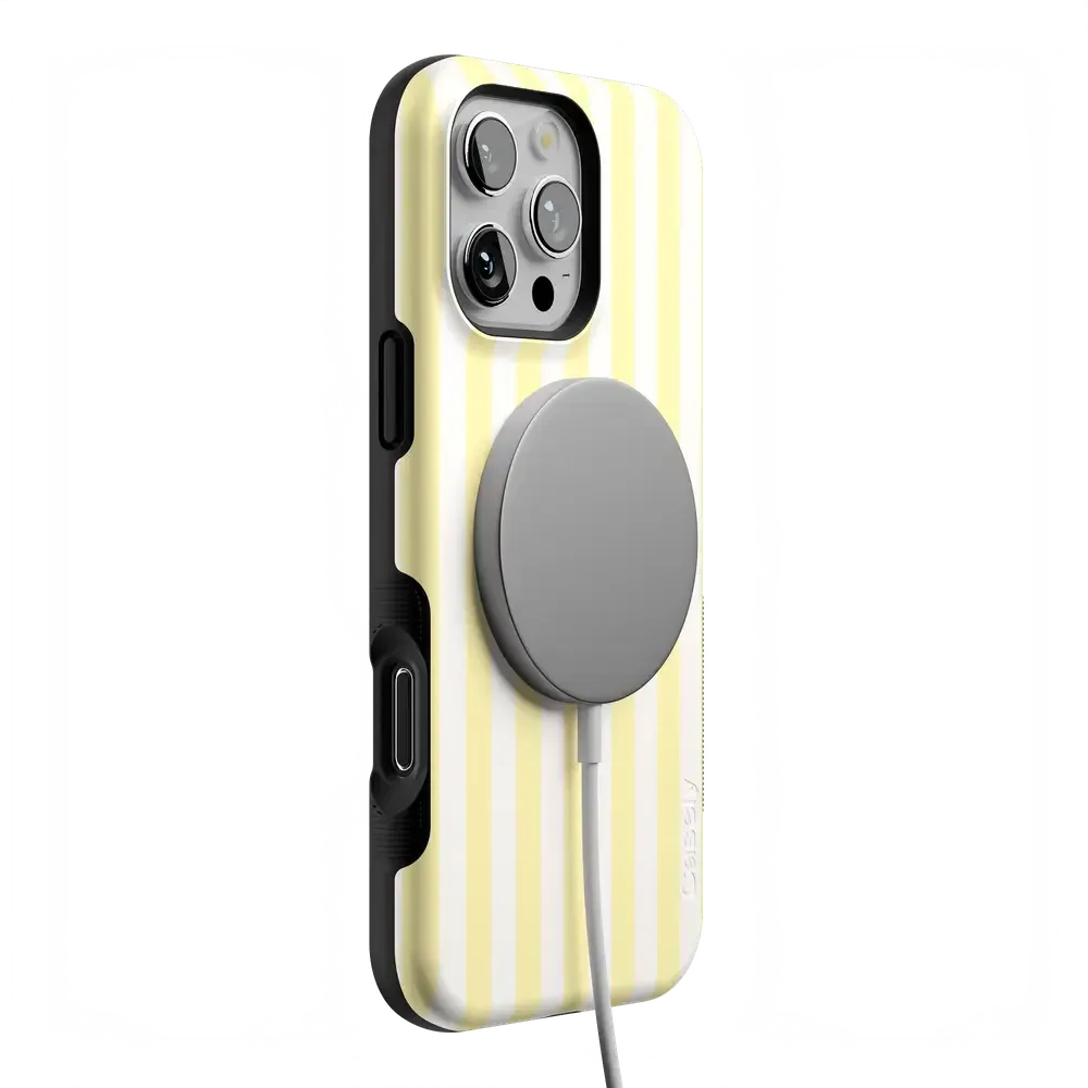 Butter Yellow Stripes | Sunday Best Case - Bansusa