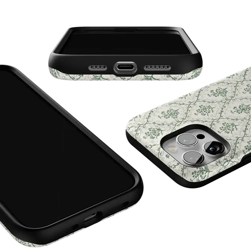 Sage Tapestry | Floral Vines Case - Bansusa