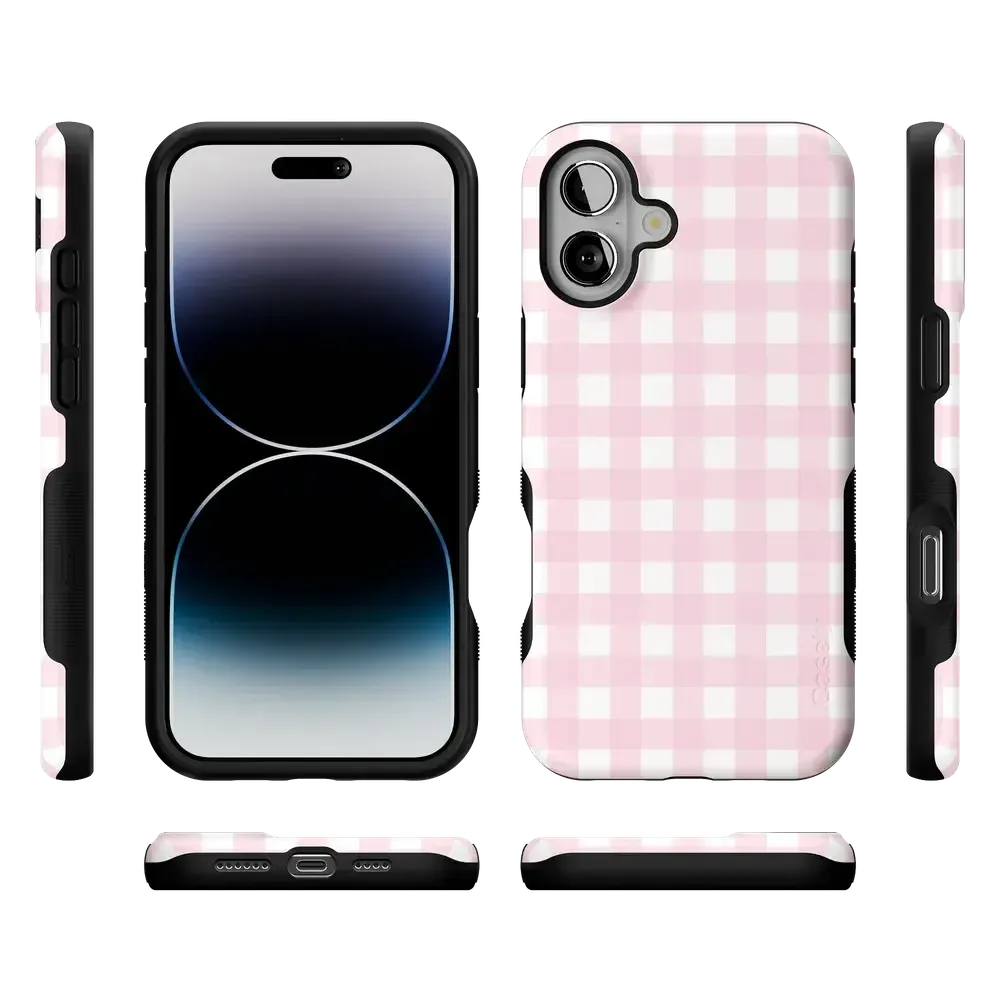Pink Plaid | Sunday Best Case - Bansusa