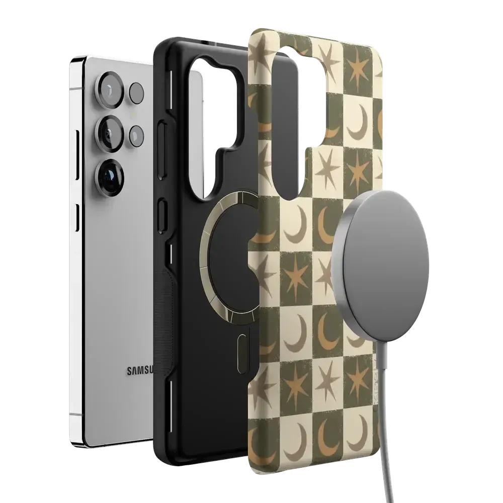 Mystic Moonstar | Green Celestial Case - Bansusa