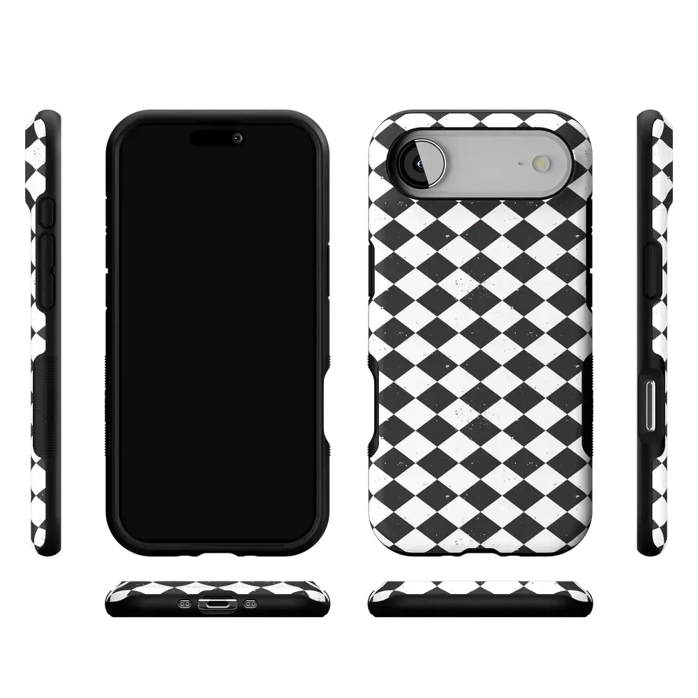 Salem's Hex | Black & White Checkered Case - Bansusa