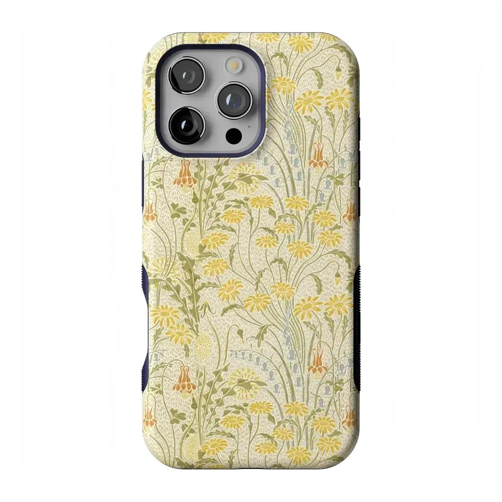 Boho Blooms | Golden Floral Case - Bansusa