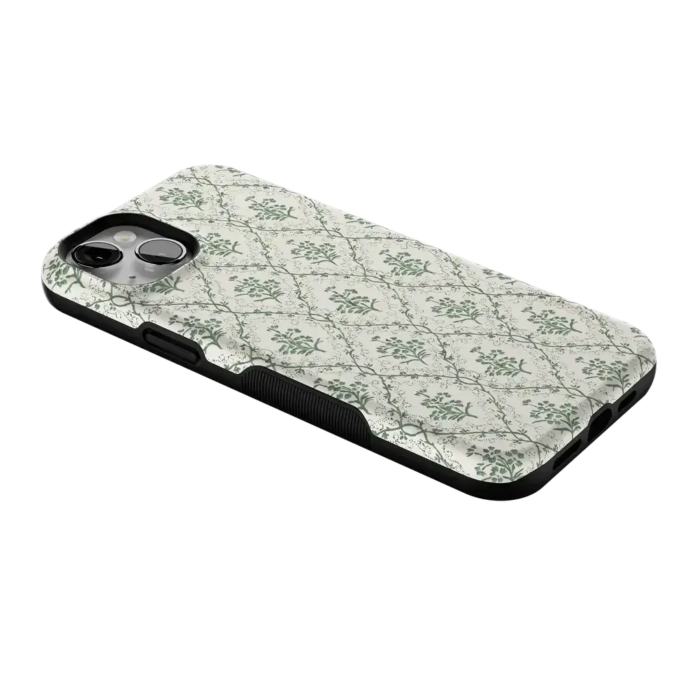Sage Tapestry | Floral Vines Case - Bansusa