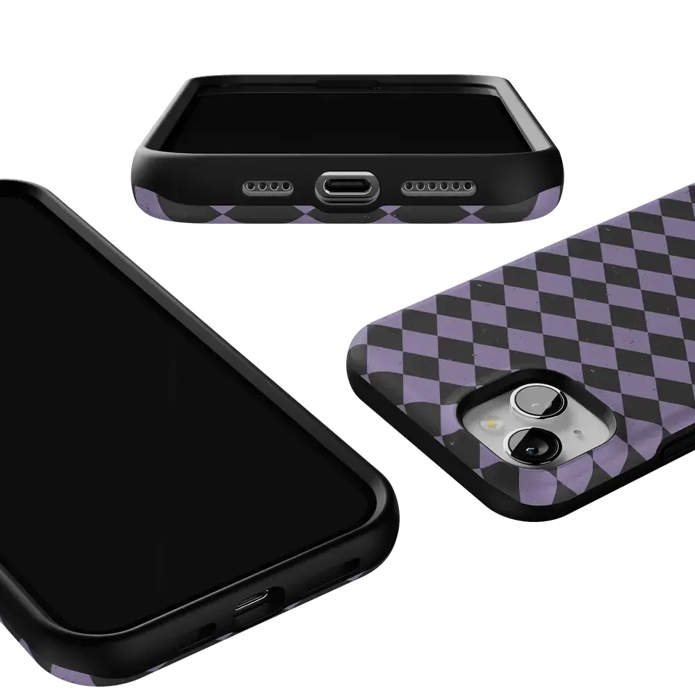 Midnight Hex | Purple Checkered Case - Bansusa