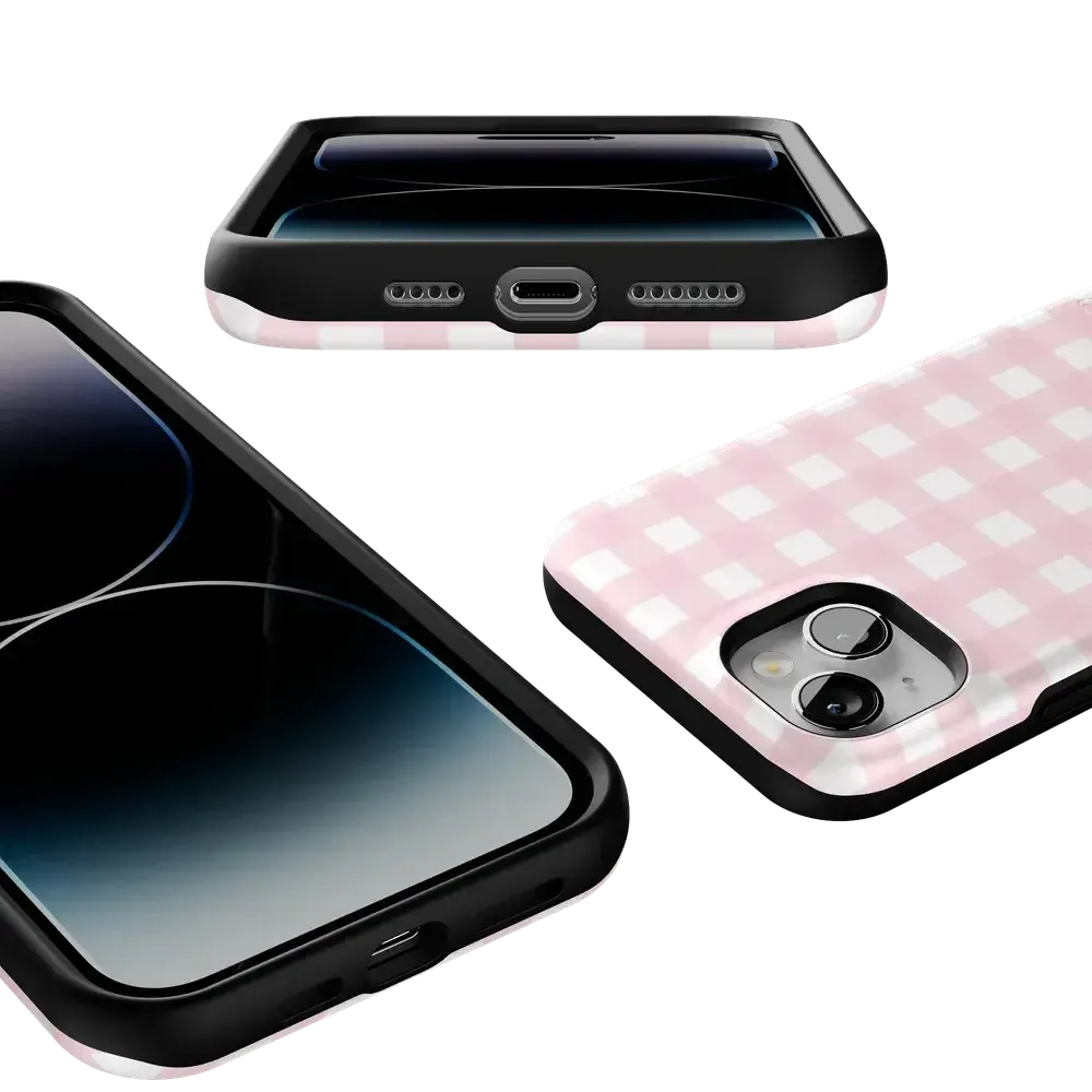 Pink Plaid | Sunday Best Case - Bansusa