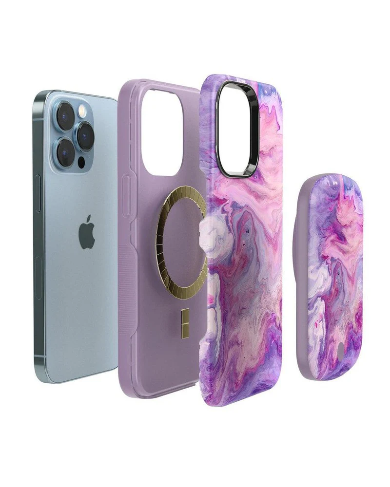 Tie Dying Over You | Purple Marble Power Pod - Bansusa