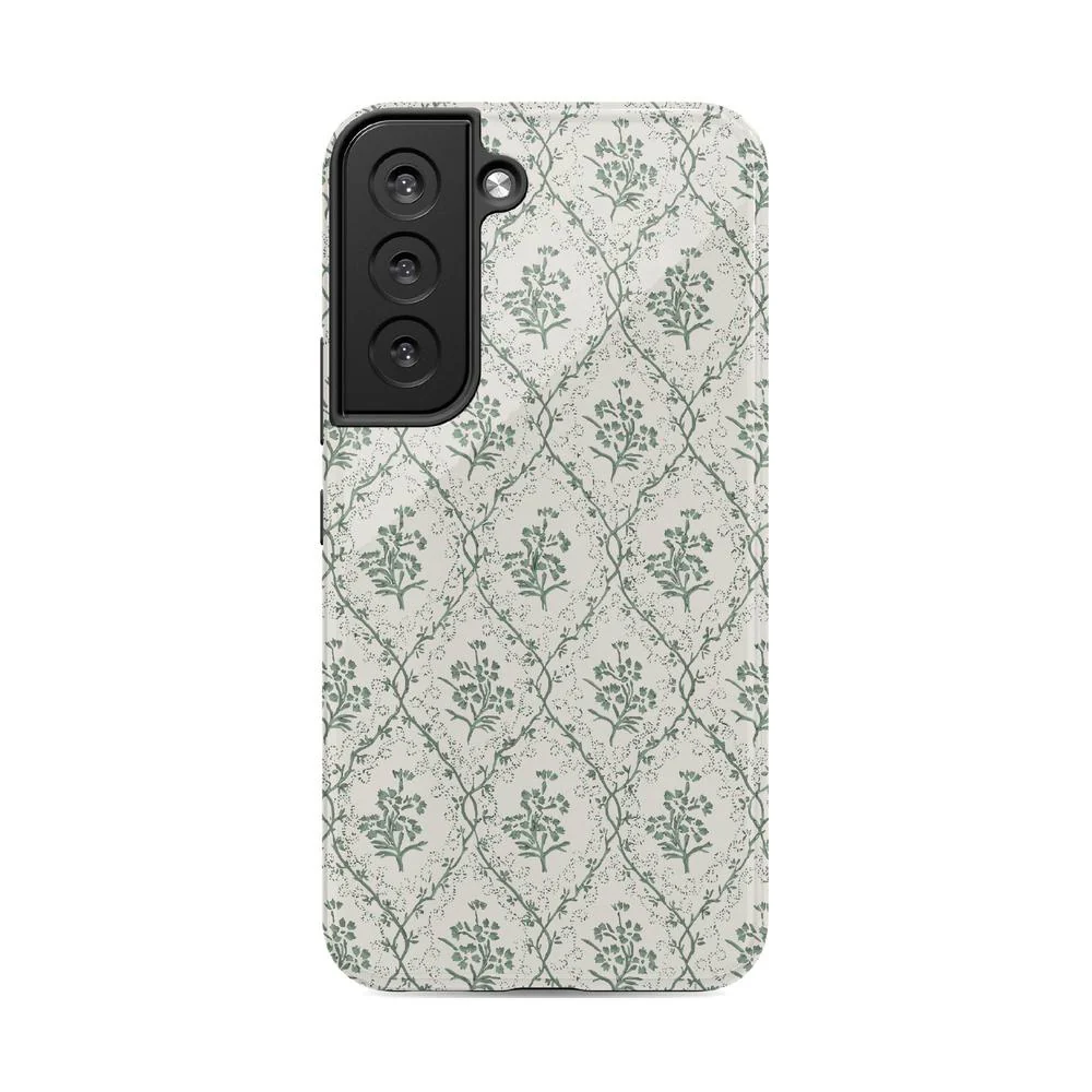 Sage Tapestry | Floral Vines Case - Bansusa