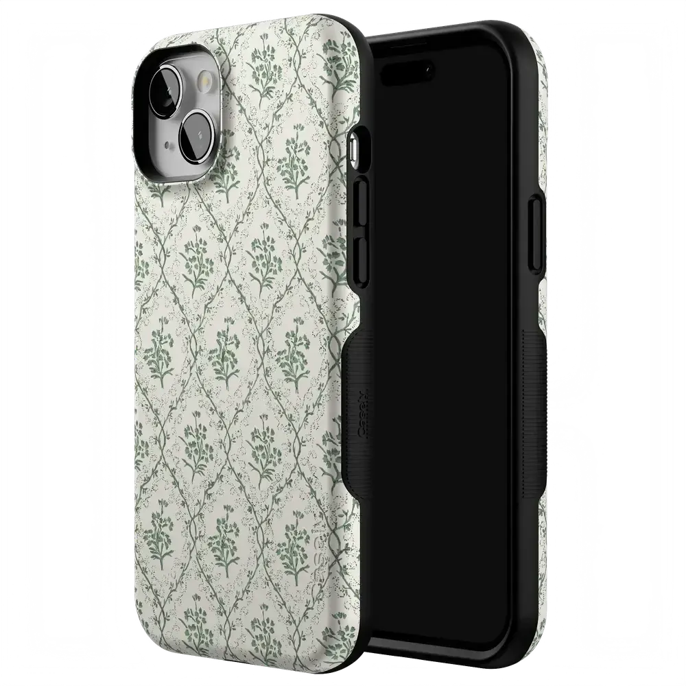Sage Tapestry | Floral Vines Case - Bansusa