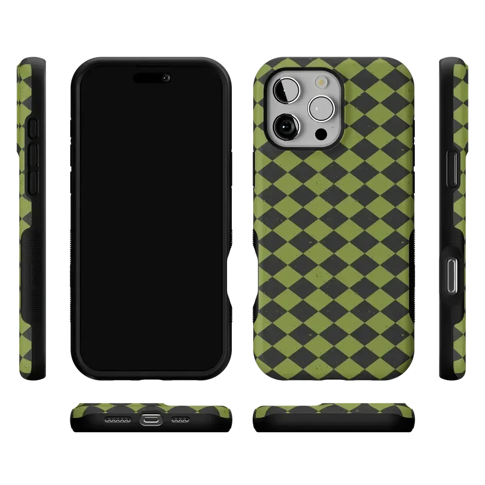 Wicked Hex | Green Checkered Case - Bansusa