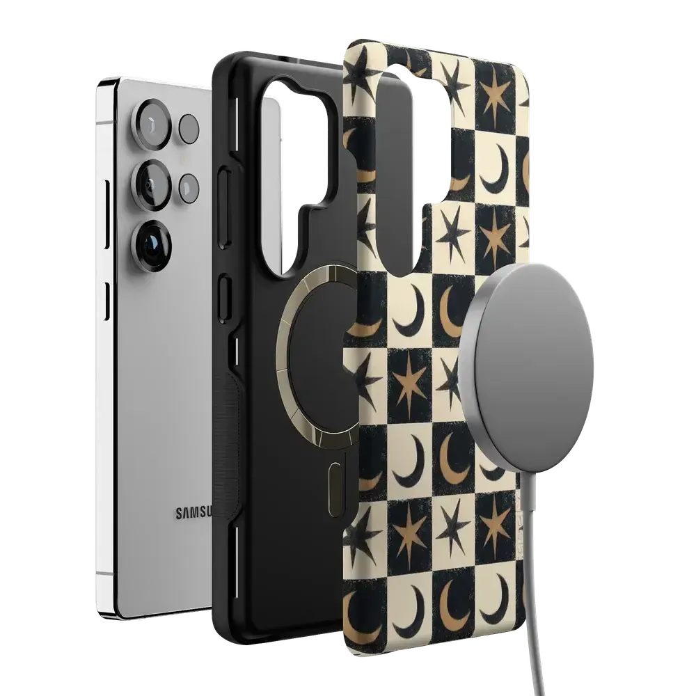 Mystic Moonstar | Black Celestial Case - Bansusa