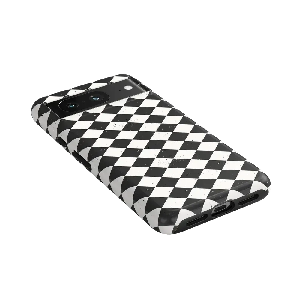 Salem's Hex | Black & White Checkered Case - Bansusa