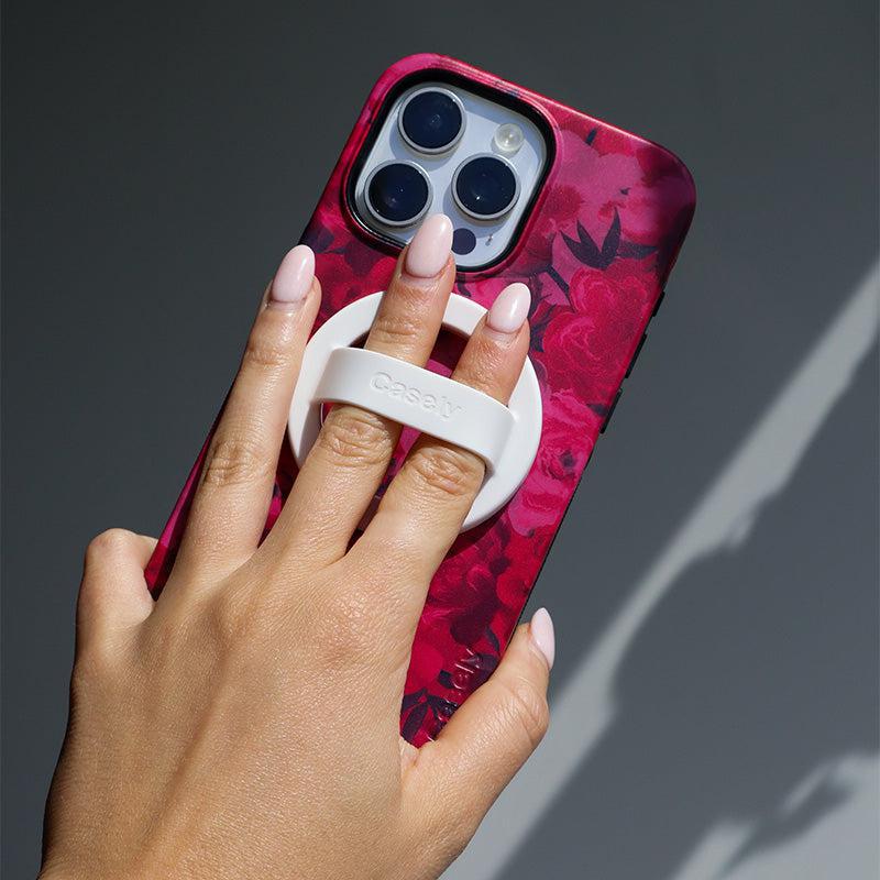 MagRing | Bone White Magnetic Phone Ring - Bansusa