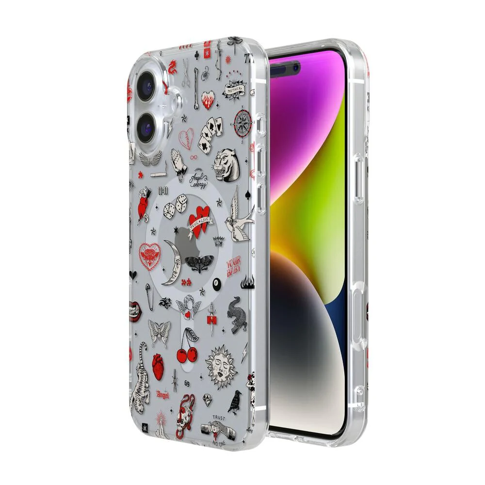 Not a Phase | Clear Flash Tattoo Case - Bansusa