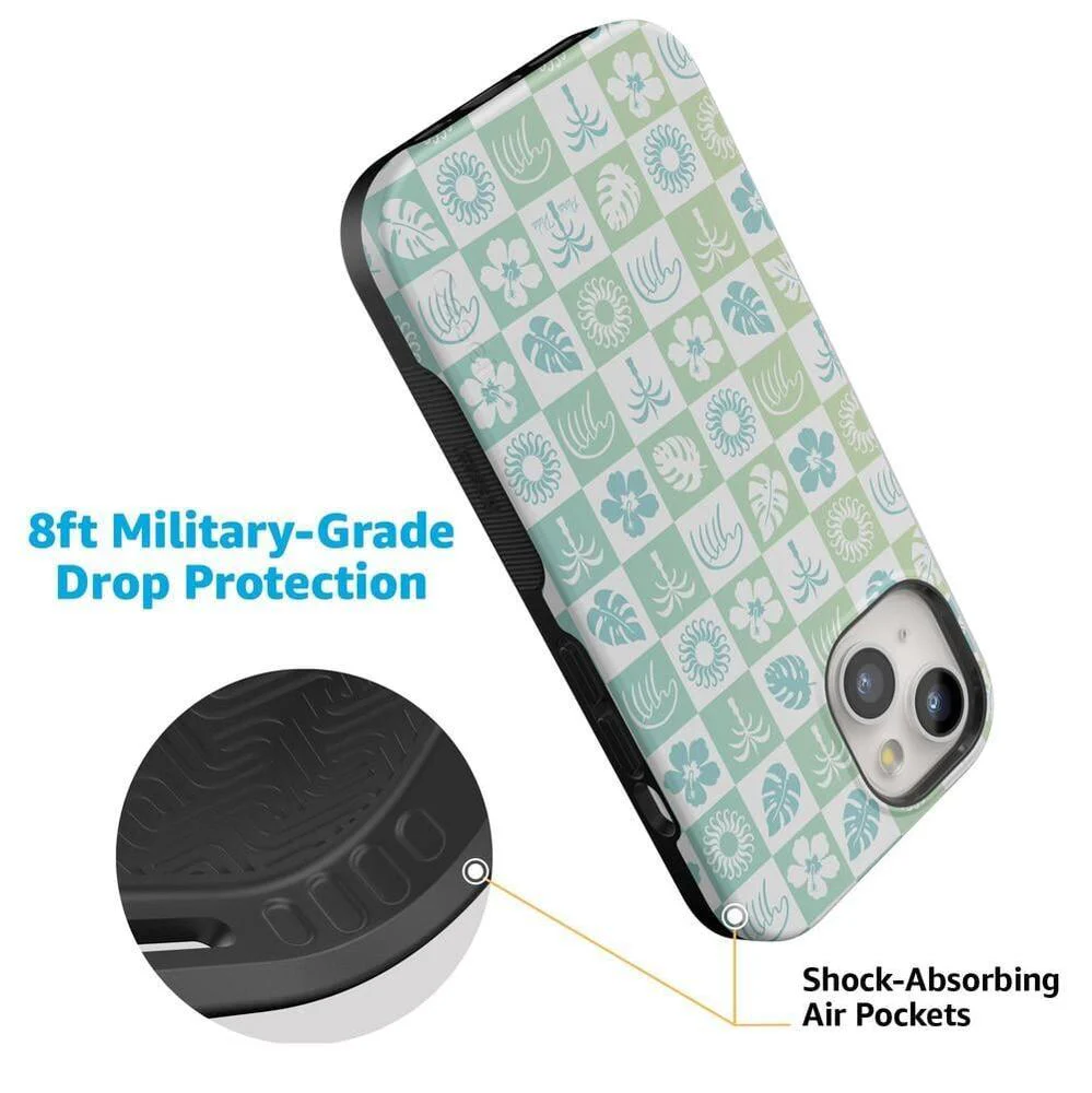 Coastal Checkers | Pura Vida Case - Bansusa