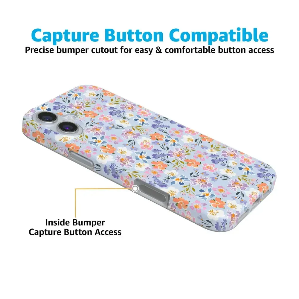 Poppy Meadows | Pastel Floral Case - Bansusa