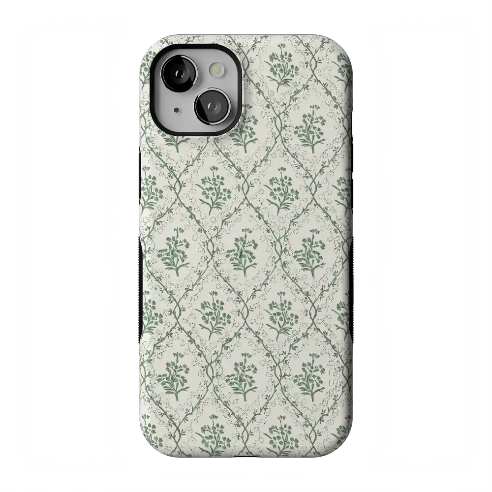 Sage Tapestry | Floral Vines Case - Bansusa