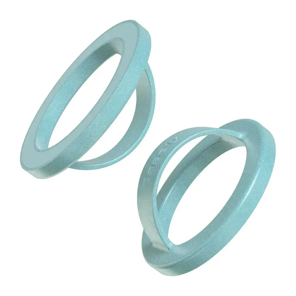 Aquamarine | Ocean Blue Shimmer MagRing - Bansusa