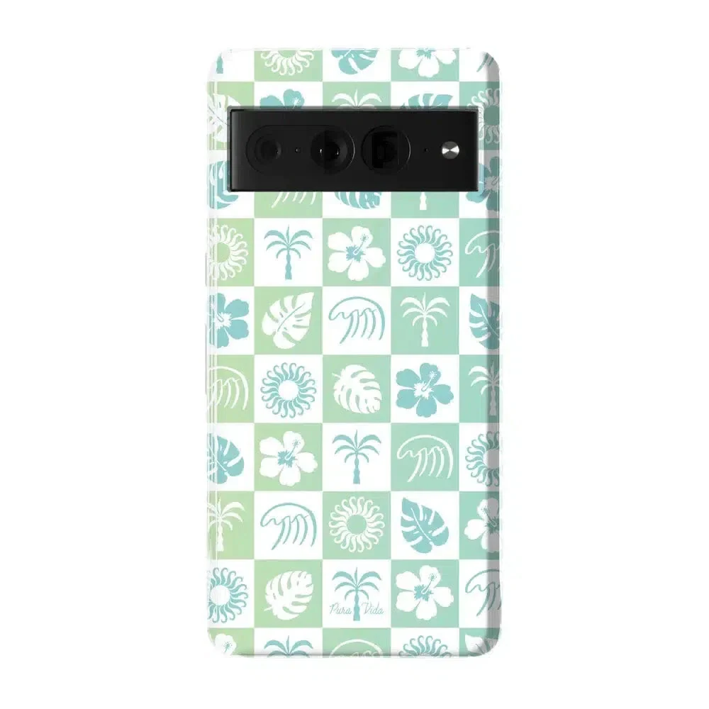 Coastal Checkers | Pura Vida Case - Bansusa