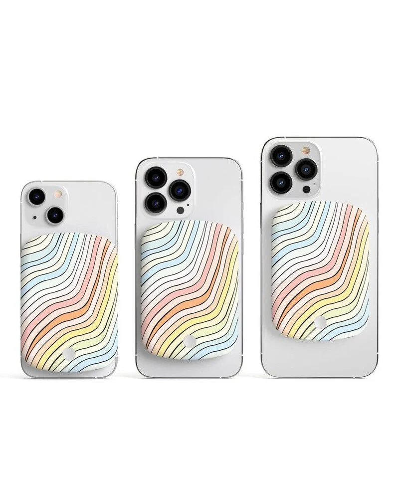 Ride The Wave | Pastel Rainbow Lined Power Pod - Bansusa