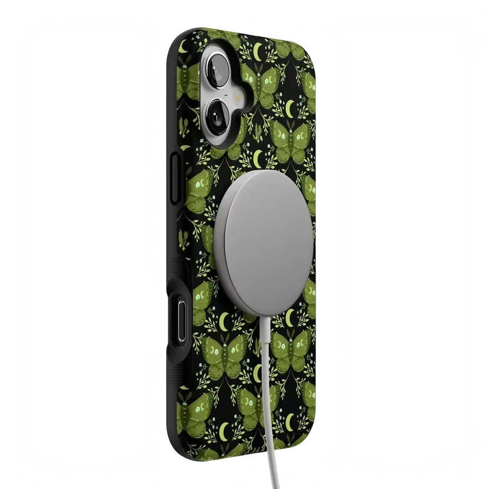 Mystic Moths | Green Twilight Case - Bansusa