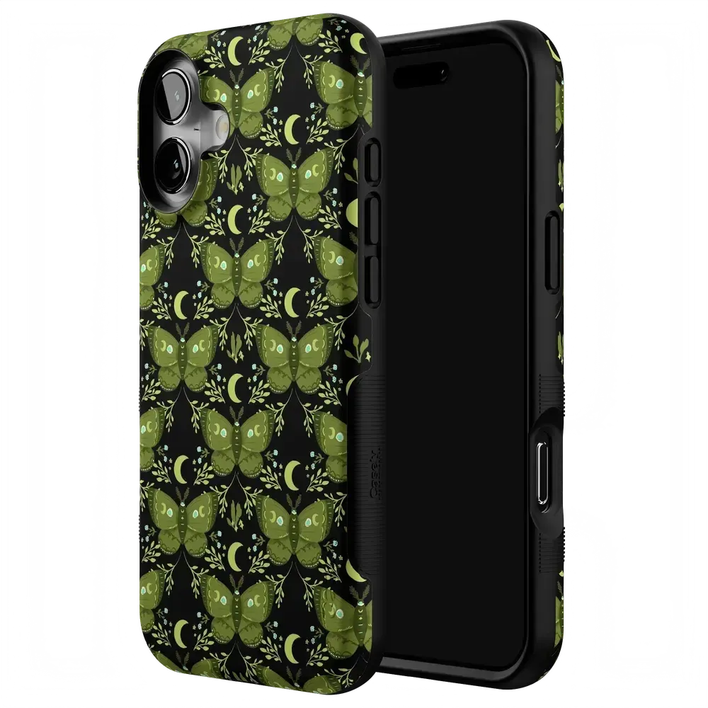Mystic Moths | Green Twilight Case - Bansusa