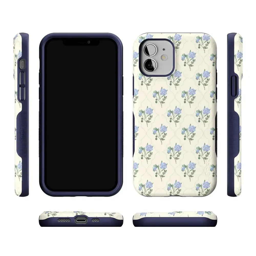 Vintage Garden | Blue Hydrangea Case - Bansusa