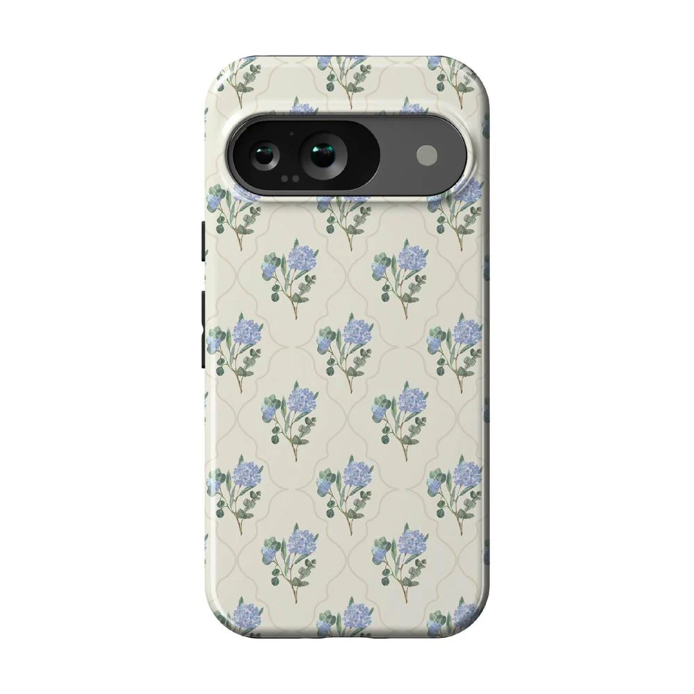 Vintage Garden | Blue Hydrangea Case - Bansusa