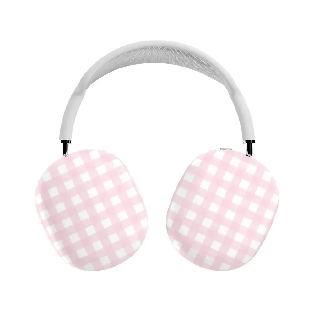 Pink Plaid | Sunday Best AirPods Max Case - Bansusa