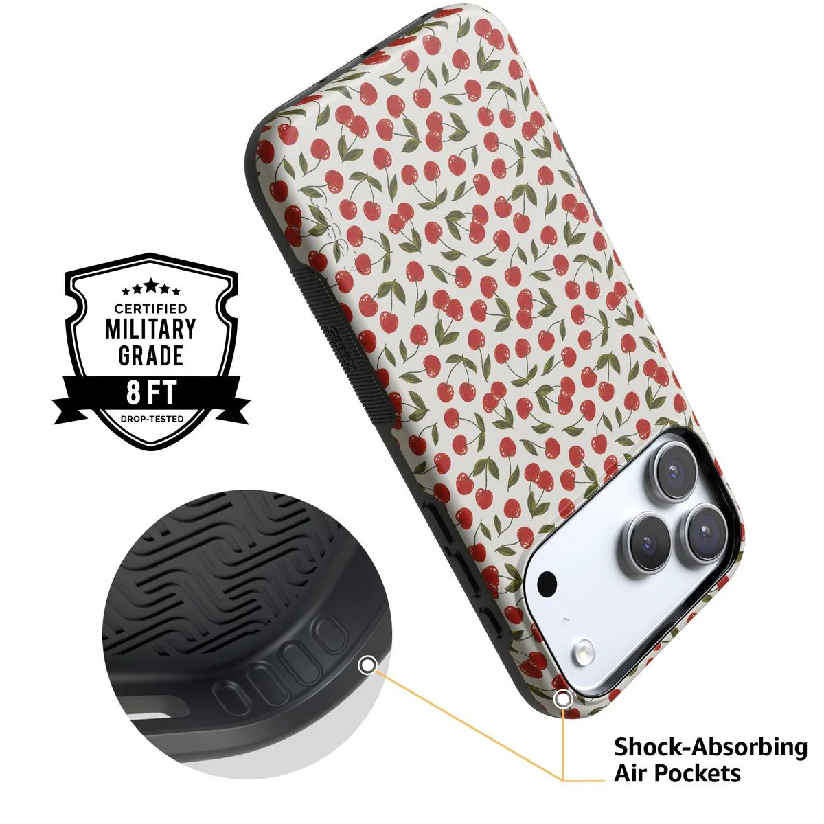Cherry on Top | Red Cherries Case - Bansusa