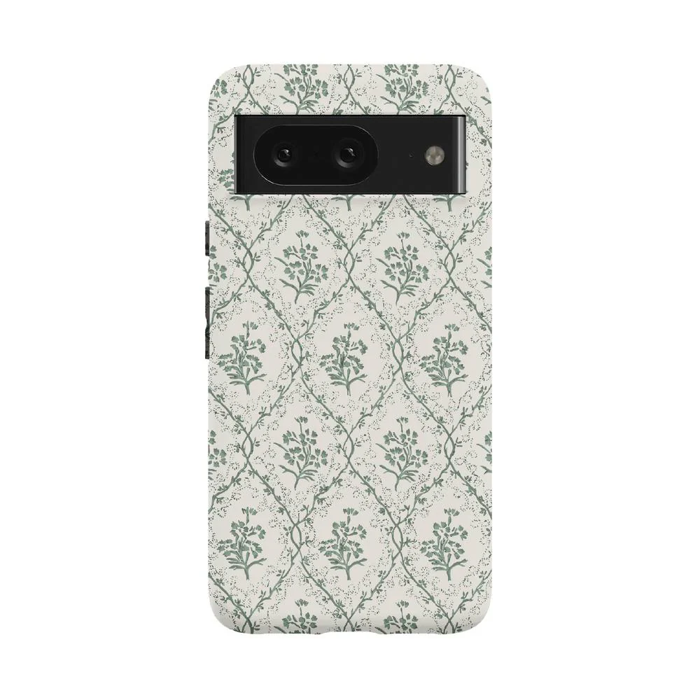 Sage Tapestry | Floral Vines Case - Bansusa