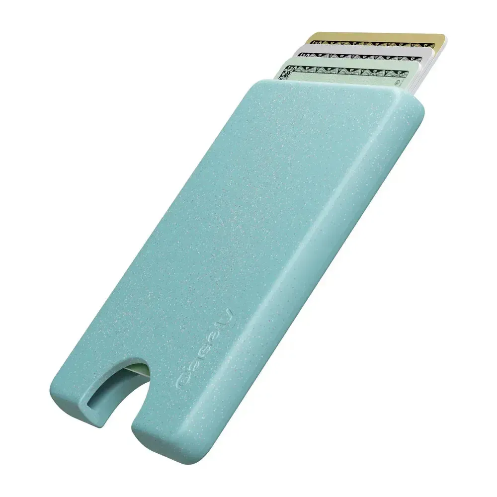 Aquamarine | Ocean Blue Shimmer MagWallet - Bansusa