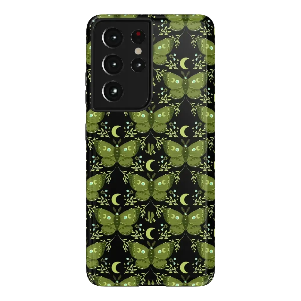 Mystic Moths | Green Twilight Case - Bansusa