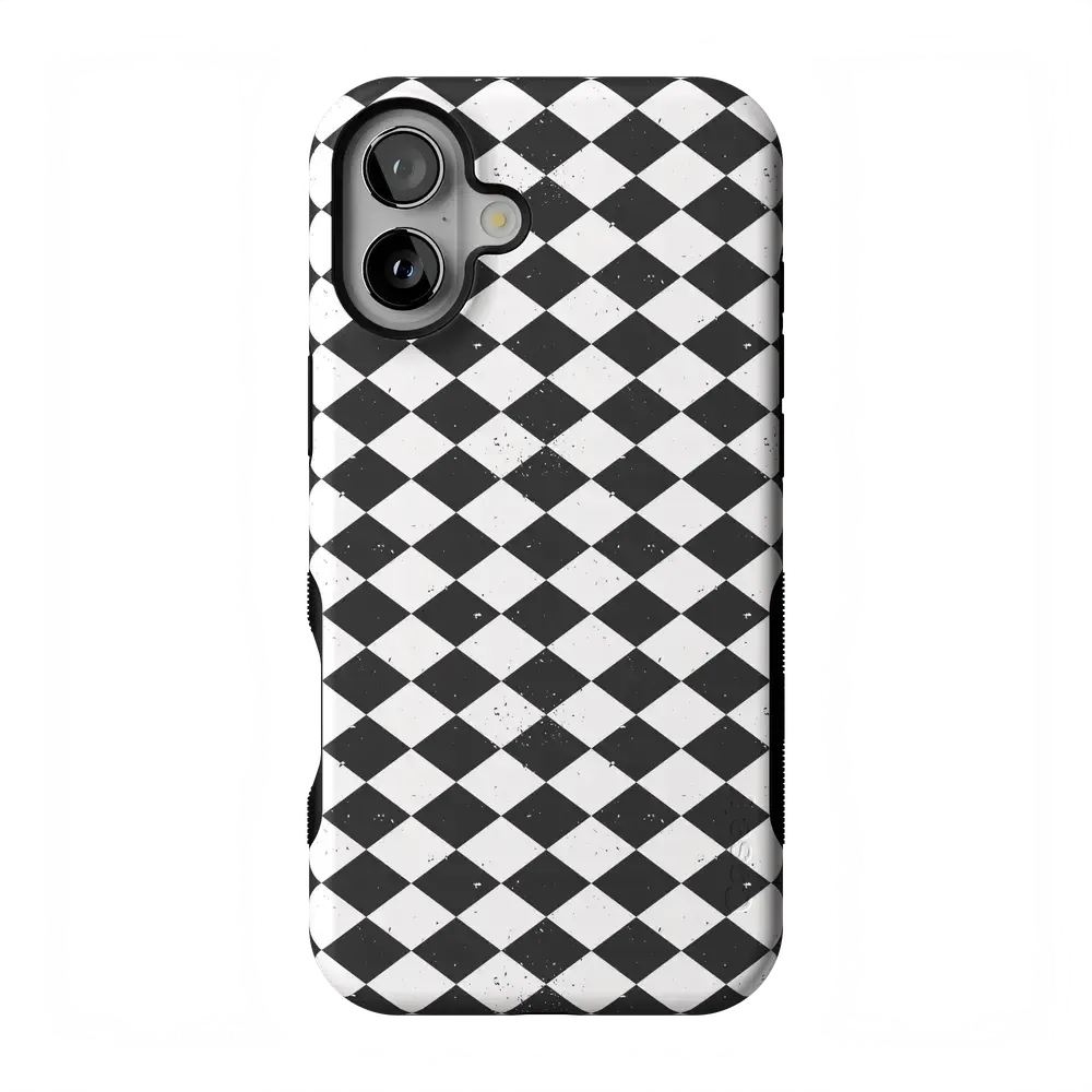 Salem's Hex | Black & White Checkered Case - Bansusa