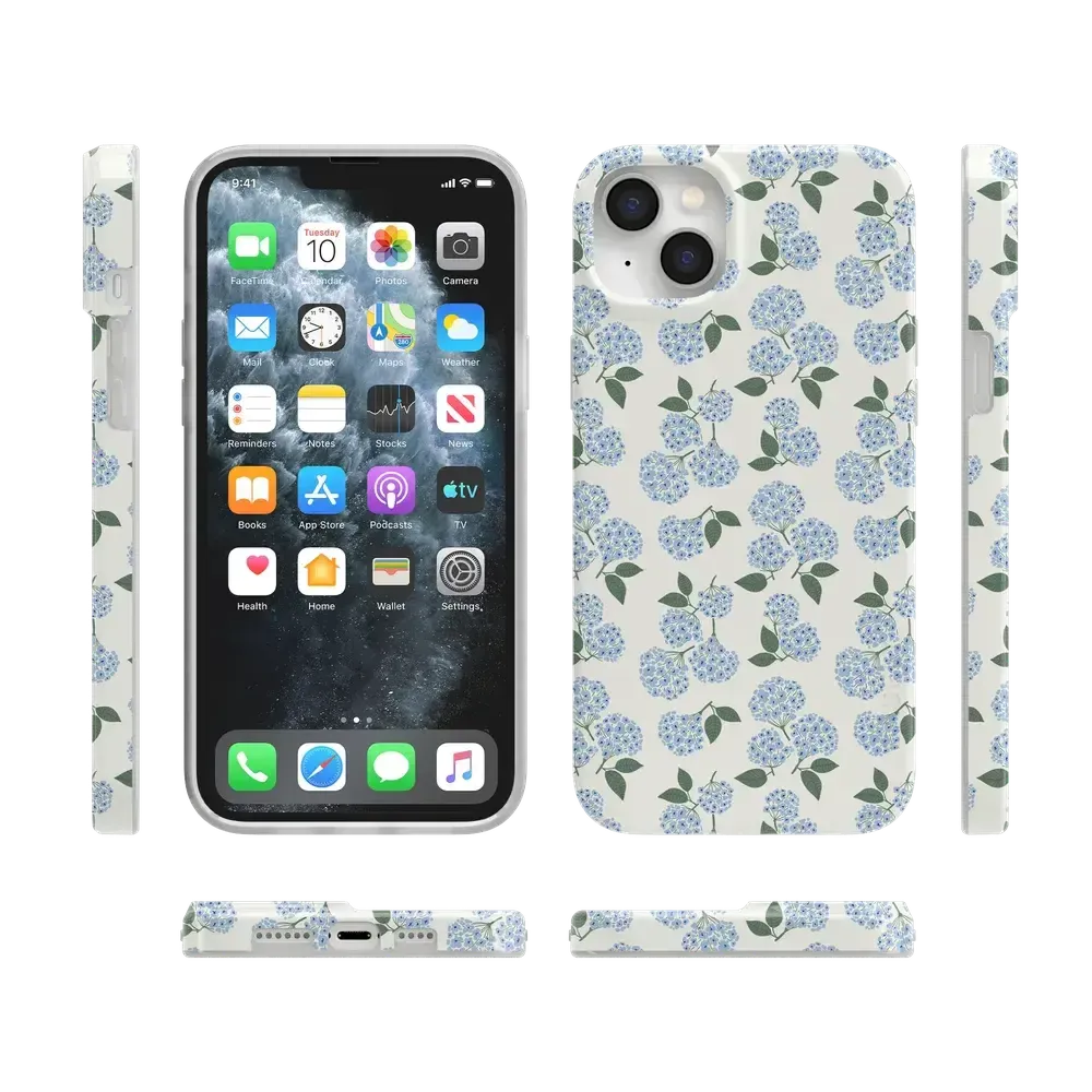 Nantucket Cottage | Blue Hydrangea Case - Bansusa