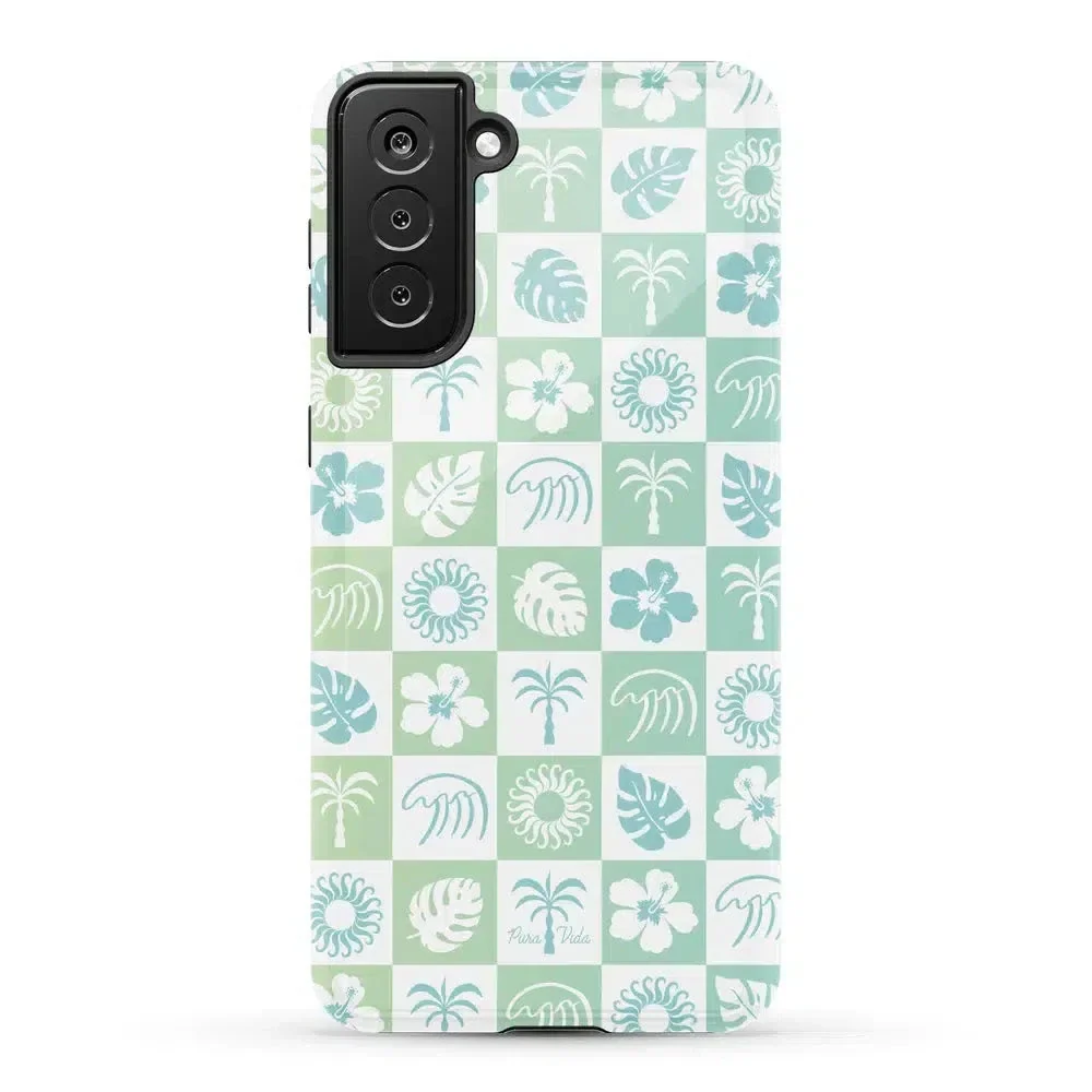 Coastal Checkers | Pura Vida Case - Bansusa