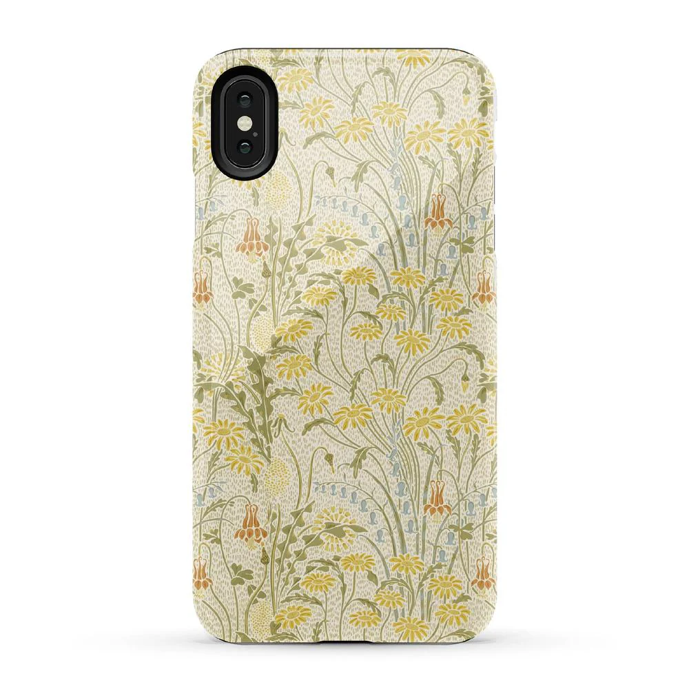 Boho Blooms | Golden Floral Case - Bansusa