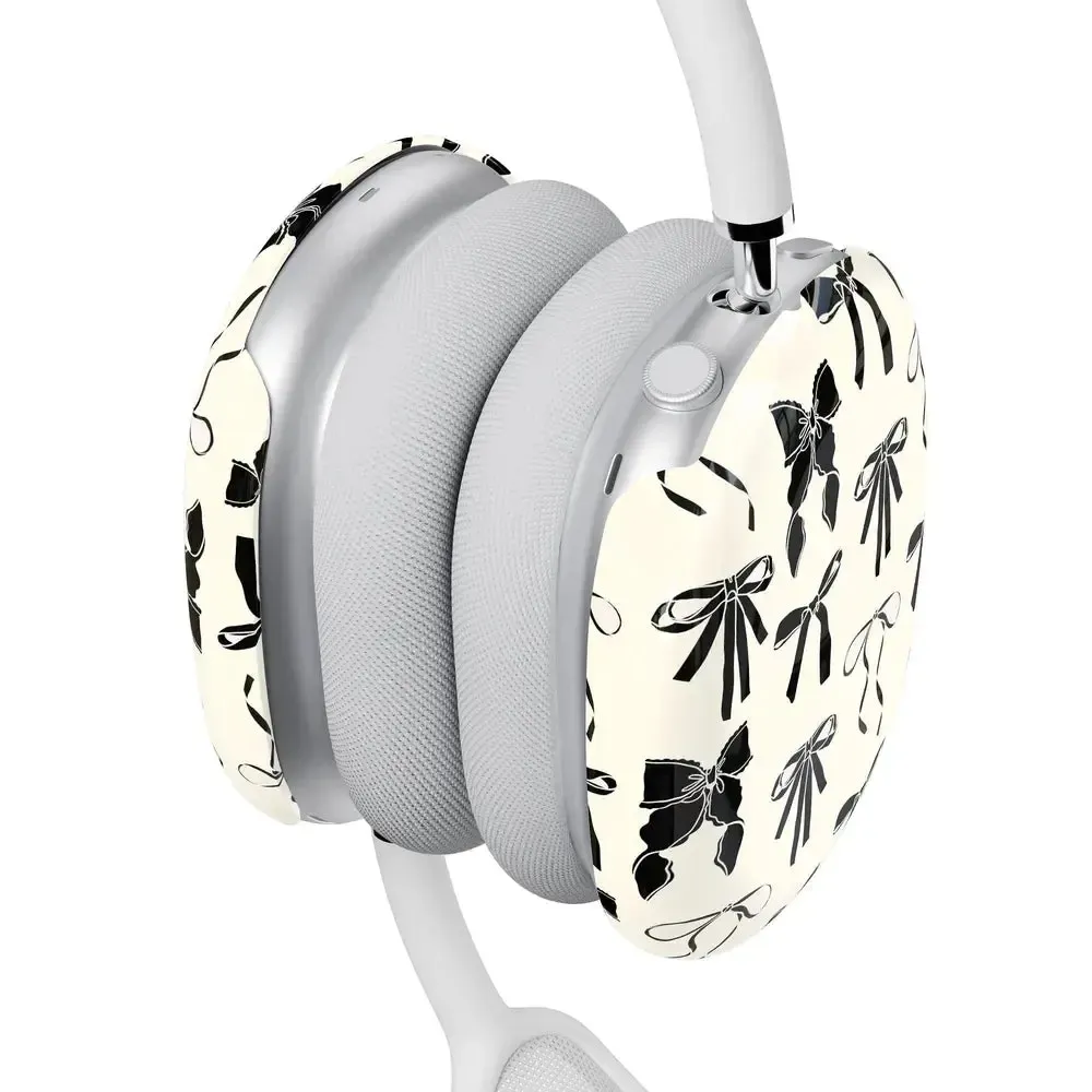 Goth Girlie | Black Bows AirPods Max Case - Bansusa