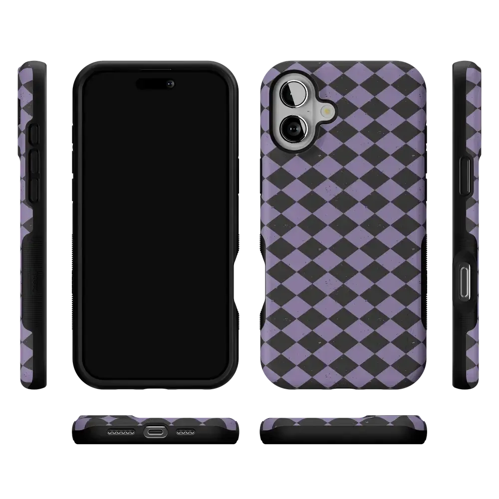 Midnight Hex | Purple Checkered Case - Bansusa