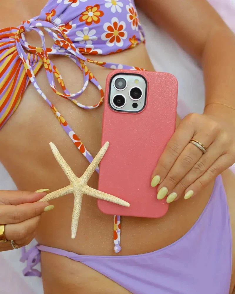 Starfish Wishes | Coral Pink Shimmer Case - Bansusa