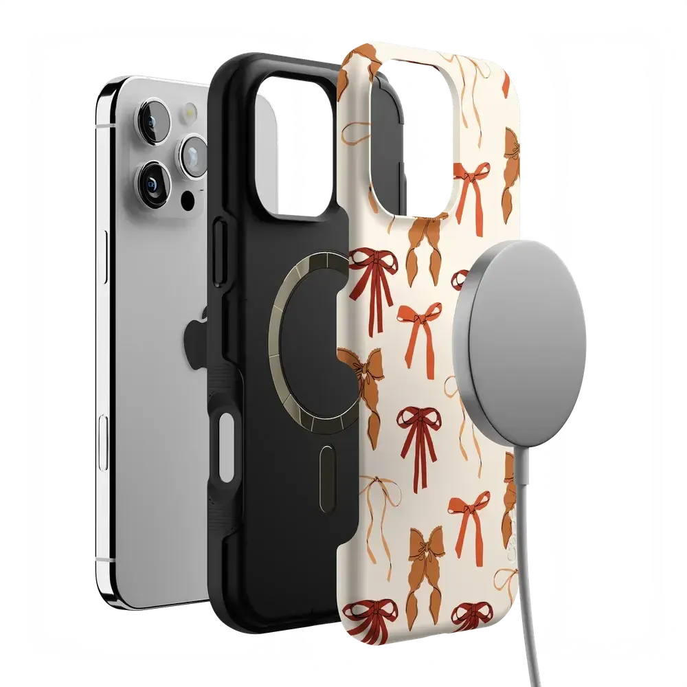 Fall Girlie | Pumpkin Spice Bows Case - Bansusa