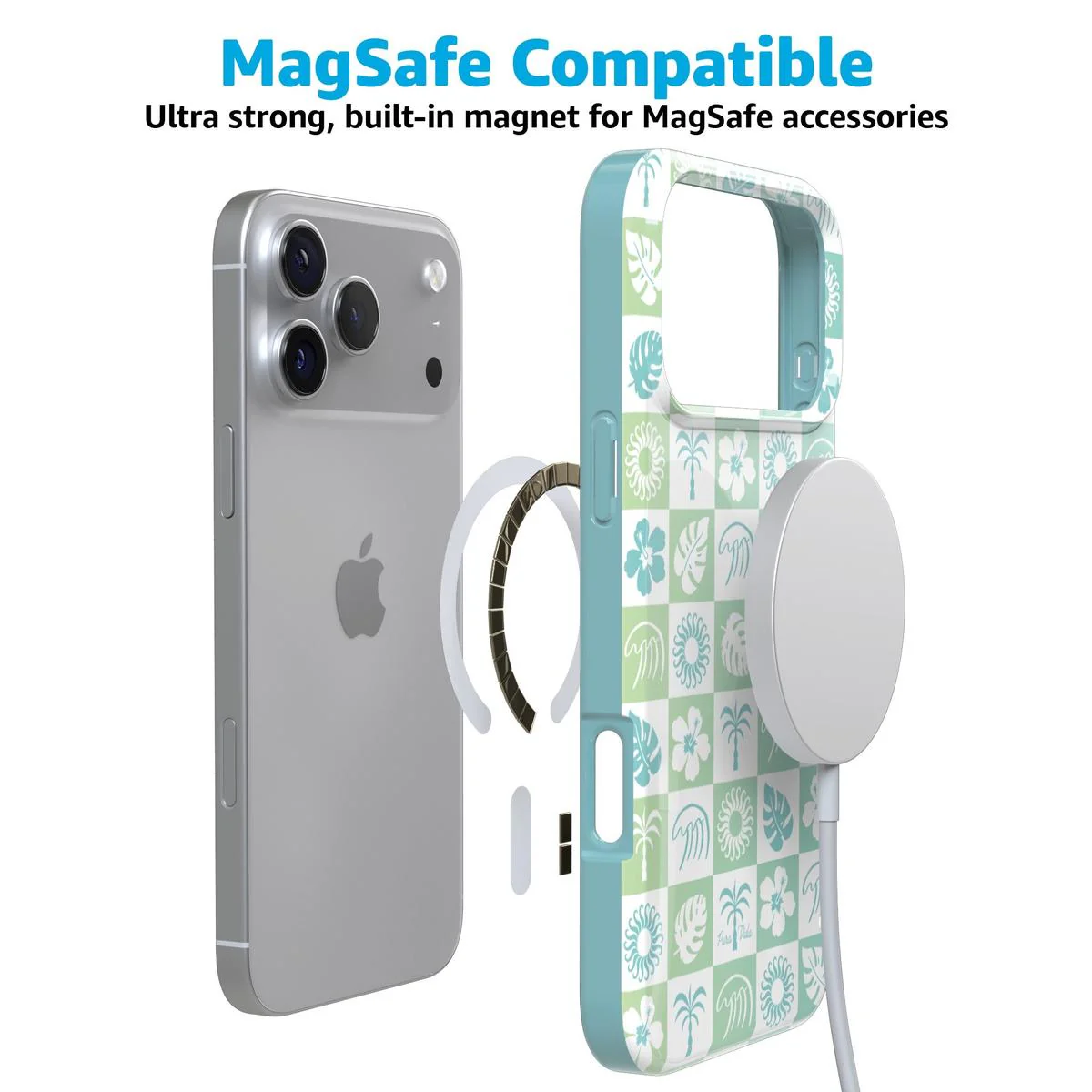 Coastal Checkers | Pura Vida Case - Bansusa