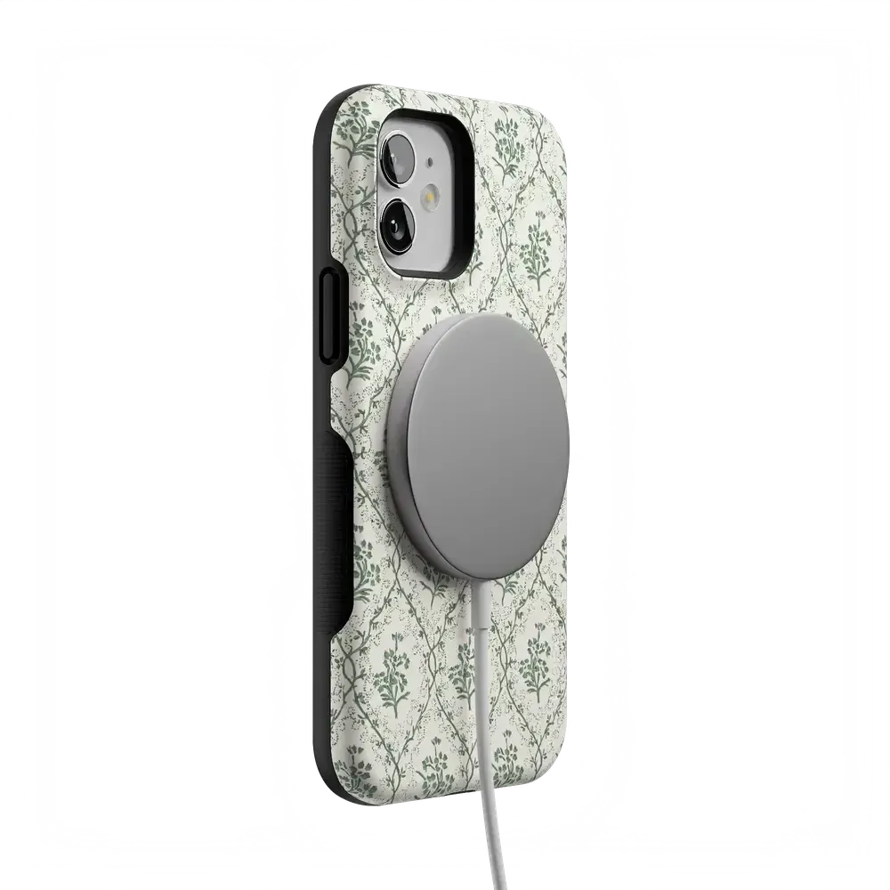 Sage Tapestry | Floral Vines Case - Bansusa
