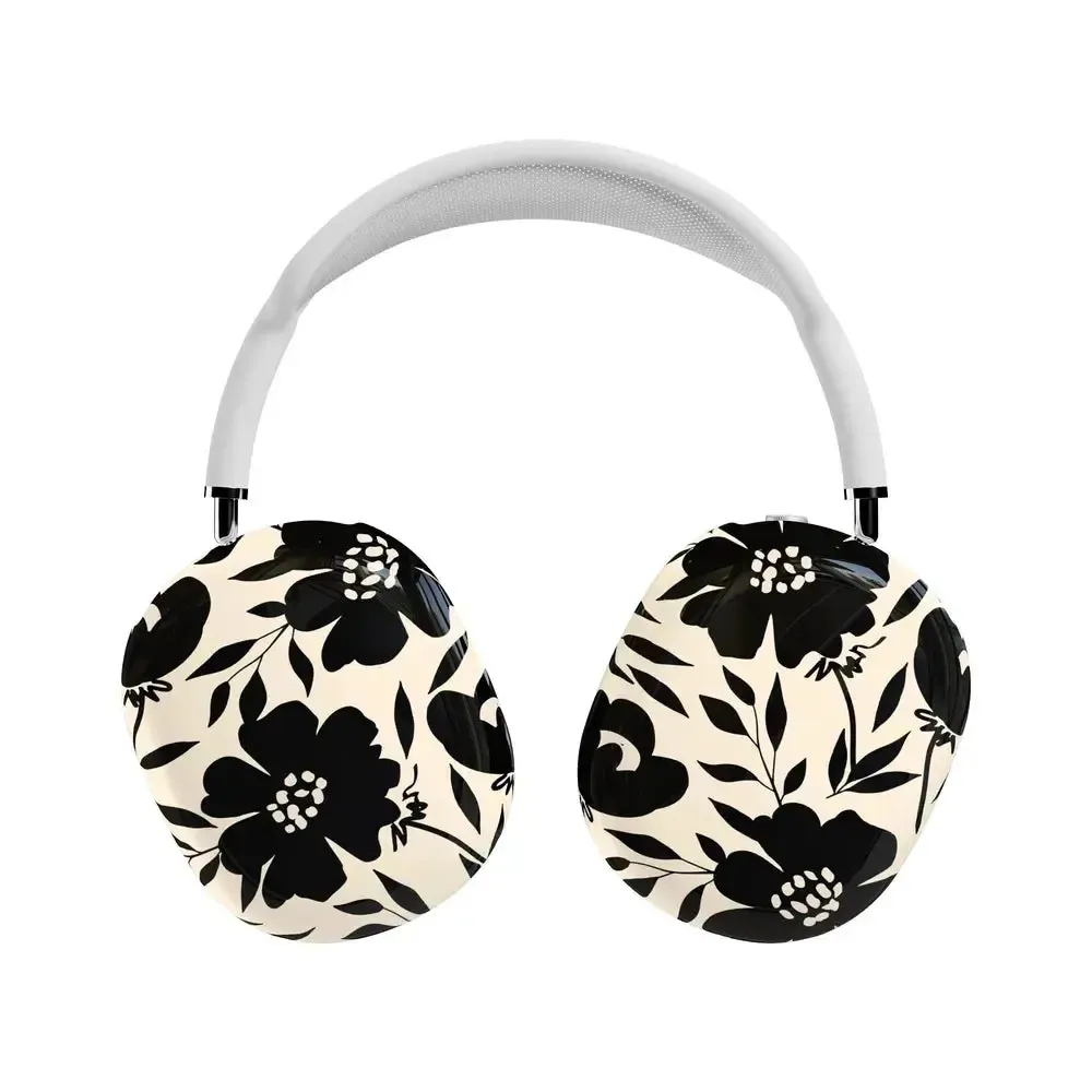 Dark Fantasy | Contrast Floral AirPods Max Case - Bansusa