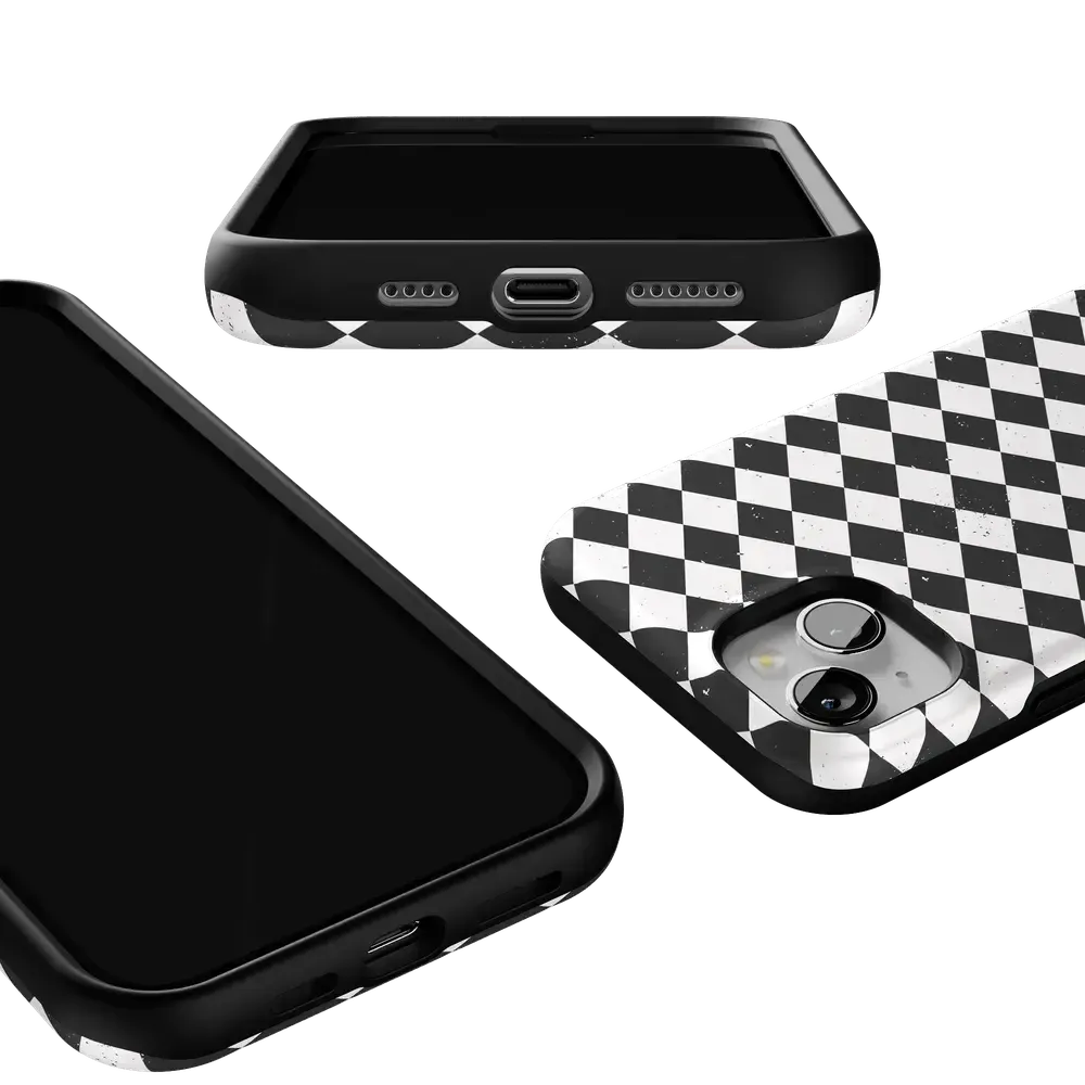 Salem's Hex | Black & White Checkered Case - Bansusa