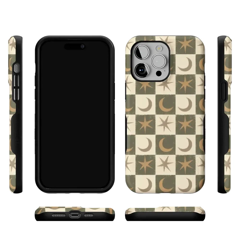 Mystic Moonstar | Green Celestial Case - Bansusa