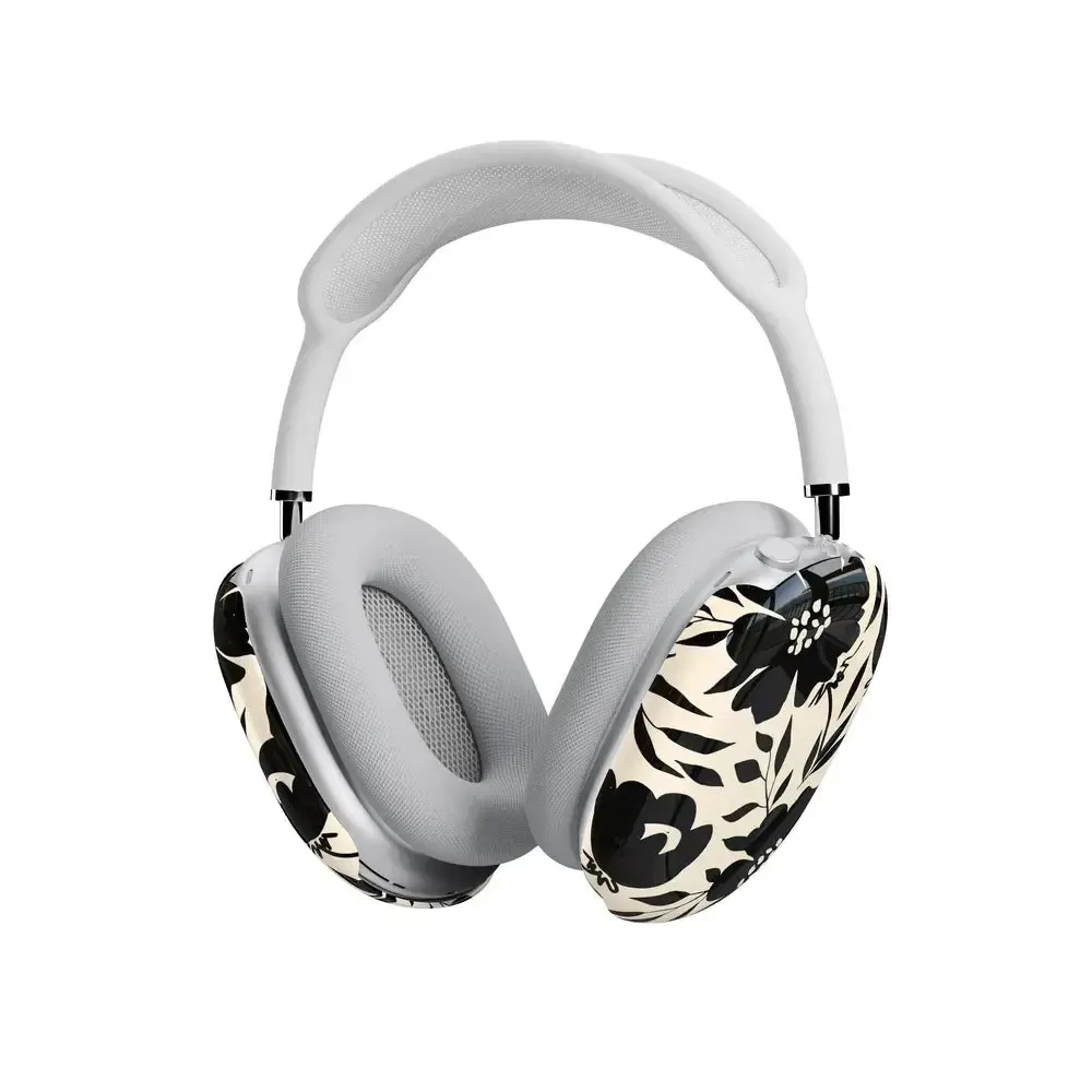 Dark Fantasy | Contrast Floral AirPods Max Case - Bansusa