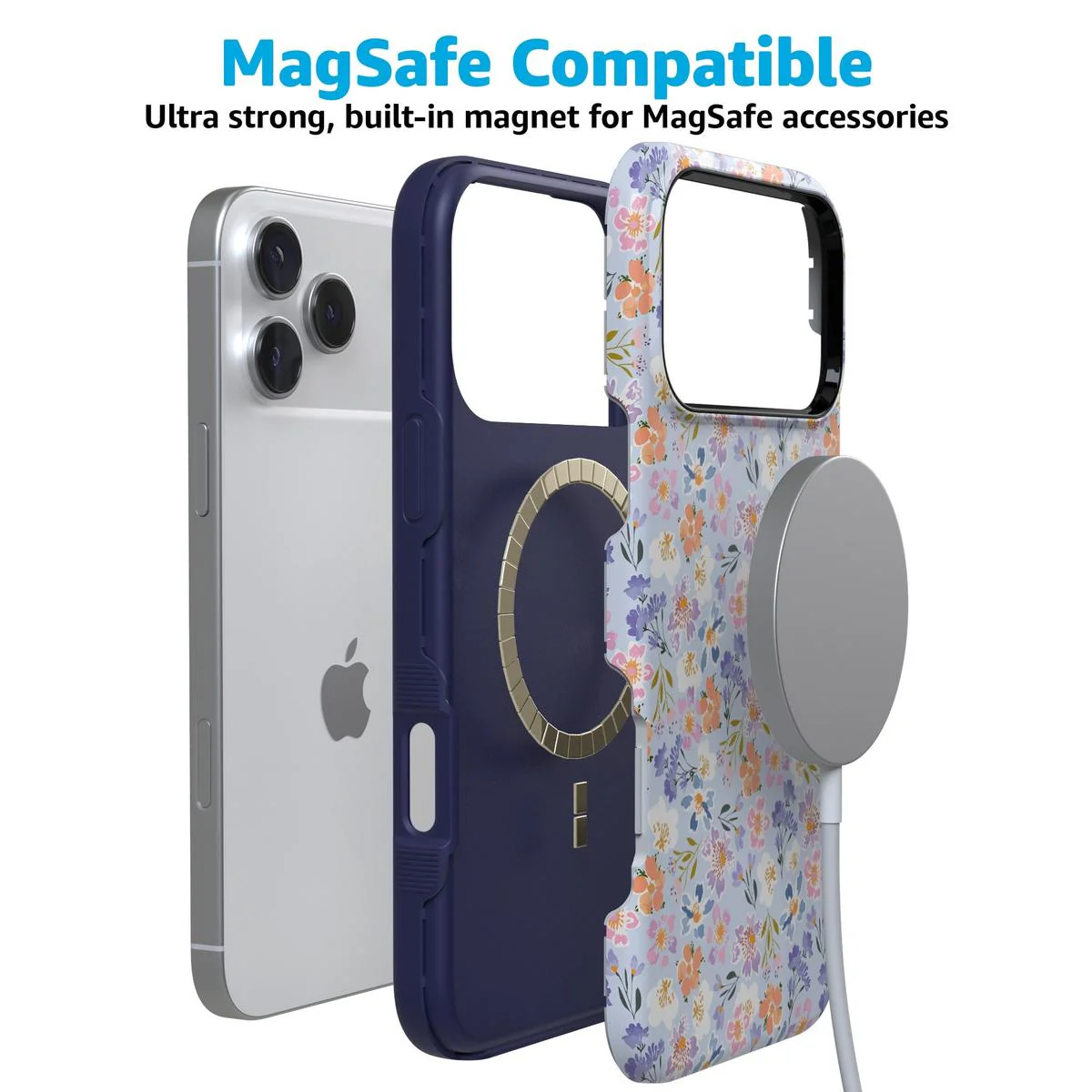 Poppy Meadows | Pastel Floral Case - Bansusa
