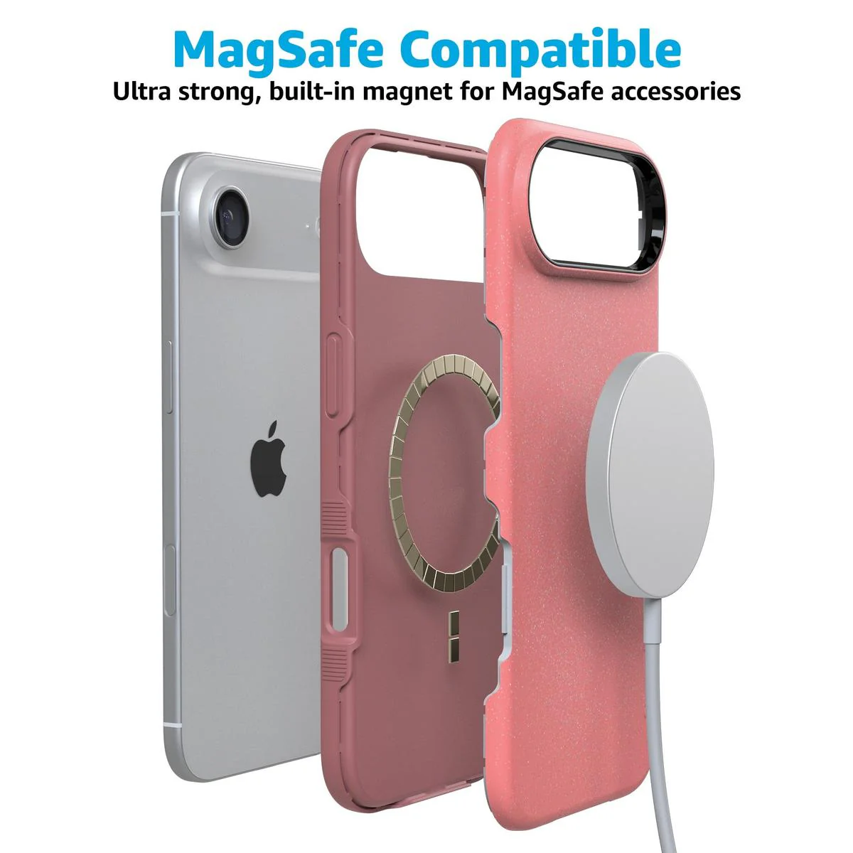 Starfish Wishes | Coral Pink Shimmer Case - Bansusa