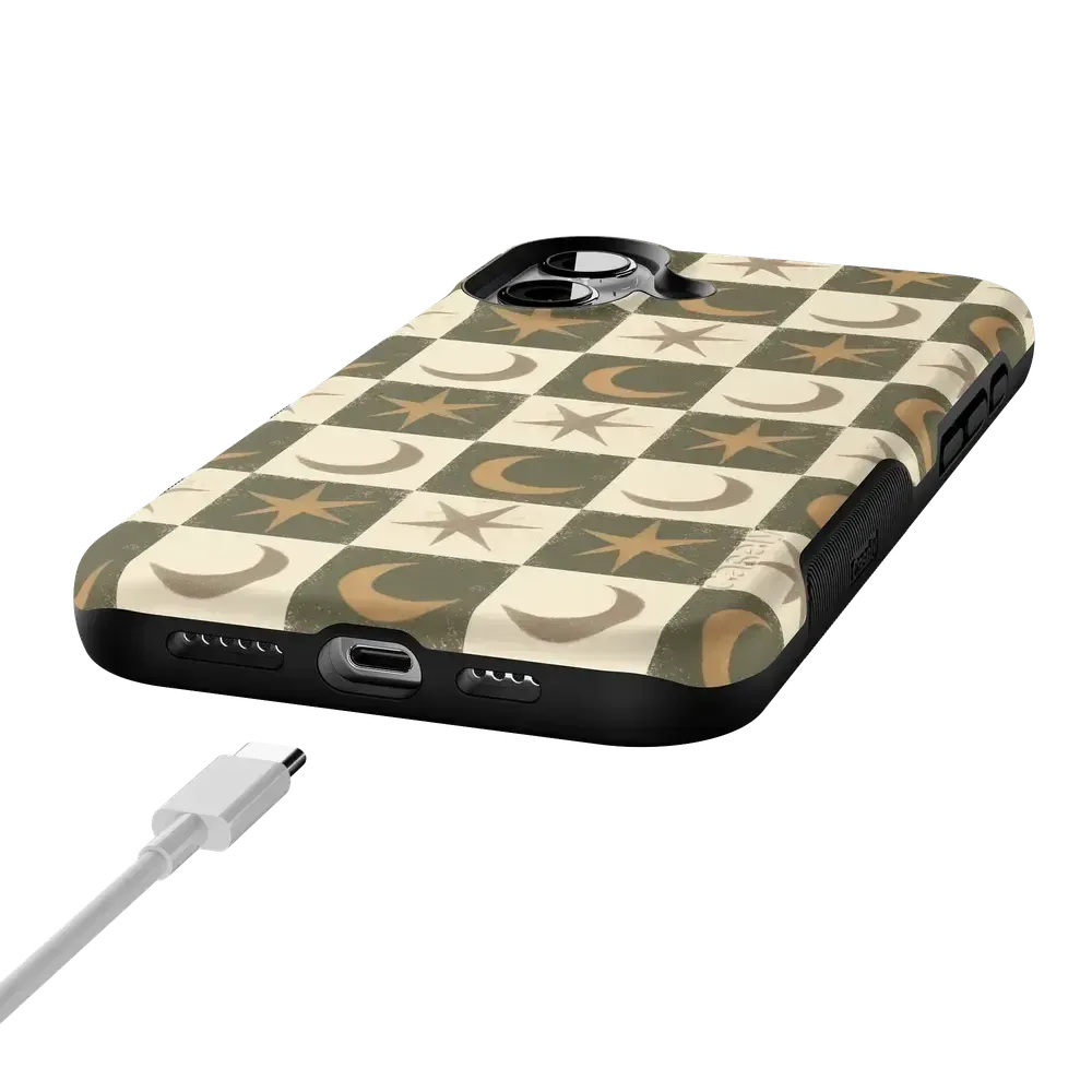 Mystic Moonstar | Green Celestial Case - Bansusa